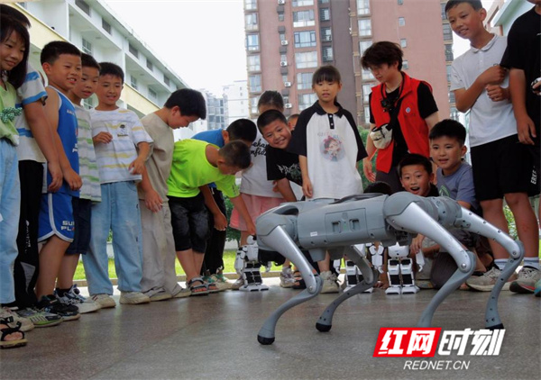 beat365英国官方网站智能制造学院赴永州市蘋洲小学开展科普进校园活动